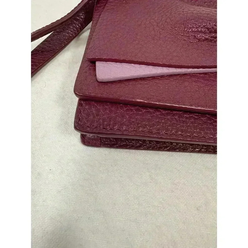Kate Spade Excellent Cond Jacienda Eden Lane Merlot Bow Crossbody Clutch Bag - Picture 8 of 8
